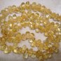 CITRINE 5-8mm Sidedrill Drops Gemstone Beads 15" str