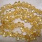 CITRINE 5-8mm Sidedrill Drops Gemstone Beads 15" str