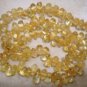 CITRINE 5-8mm Sidedrill Drops Gemstone Beads 15" str