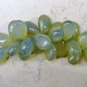 Sea Green CHALCEDONY 10-18mm (10 Plain PEARS Drops) 11 gram