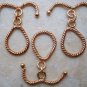COPPER Designer Crafted 26mm/14X16mm TOGGLE (3 Set) C15