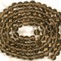 Exotic Smoky Topaz 4.5-5mm Round Gemstone Beads 14" St