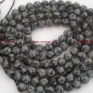 Snowflake Obsidian 6mm Round  Loose Gemstone Beads 16"