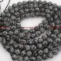 Snowflake Obsidian 6mm Round  Loose Gemstone Beads 16"