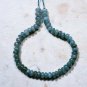 Real Emerald 3.6mm (50 Plain Precious Rondelle) Gemstone Beads 14 Carats