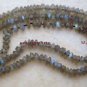 LABRADORITE 4.5mm FACETED Rondell Gemstone Beads 14.5"