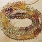 Natural Flourite Multi color 4-4.5mm Button Shape Gemstone Beads 7.5" Strand