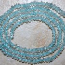 Aquamarine 2.5-3mm Faceted Rondelle Gemstone Beads 7"/14" strand
