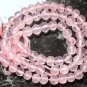 Baby Pink Rose Quartz LRG 8mm Round Gemstone Bead 14.5"