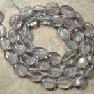 Light Green Flourite 9x6mm Oval Gemstone Beads 14.5"