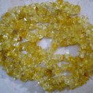 Bright CITRINE Chips 4-8mm Gemstone Beads 36" Long