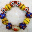 Handmade Lampwork 15-20mm (Set of 13) Colorful Glass Beads A2