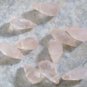 Rose Quartz 10x5mm (25 FACETED Drops) BRIOLETTE 46Ct