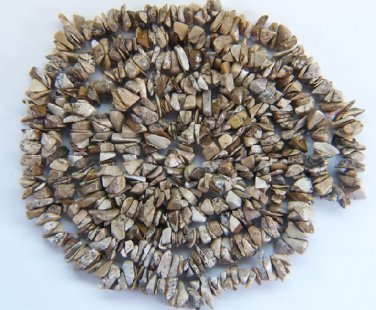 Gorgeous PICTURE JASPER 4-8mm unique Gemstone CHIPS 35"