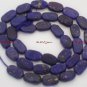 RICH Natural Afgani 12X8mm OVAL LAPIS Gemstone Beads 7"