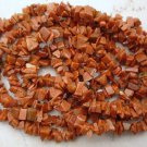 Glowing 4-6mm GOLDSTONE CHIPS Gemstone Beads 35" Long