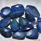 LAPIS JUMBO 35-45mm long (1 Loose Faceted Tumble Nugget) Select-A-Size