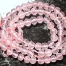 Rose Quartz 5mm Round Loose Gemstone Beads 14" Str