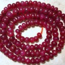 WHOLESALE 5mm RUBY Gemstones (50 Rondell) 46Ct FREE S&H