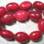 WHOLESALE REAL 10X7mm RUBY (10 OVAL Beads) 41Ct FREE SH