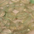 GREEN AMETHYST BIG 12-20mm Faceted Tumble Nugget 15" long str (Select-a-size)