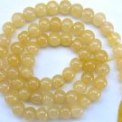 Gorgeous Yellow Aventurine 5.5mm/6mm Round Gemstone Beads str (Select-A-Size)
