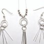 925 STERLING SILVER Earring+Necklace w 16"Chain SET S44