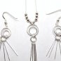 925 STERLING SILVER Earring+Necklace w 16"Chain SET S44