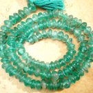 APATITE 4.5-5.5mm Button Disk Gemstone Beads 14" strand