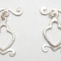 925 SILVER Layered 25X15mm Unique (2 Toggle Sets) P269