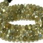 Labradorite 6mm Disk Rondelle Gemstone Beads 14.5"