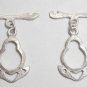 925 SILVER plated 26X17mm DESIGNER (2 Toggle Sets) P275