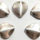 925 STERLING SILVER PUFFED HEART 8x8mm (4 Hearts) S615