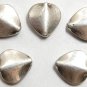925 STERLING SILVER PUFFED HEART 8x8mm (4 Hearts) S615