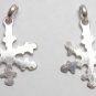 925 Silver Layered 40x30mm Solid STAR (2 Pendant) P259