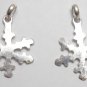 925 Silver Layered 40x30mm Solid STAR (2 Pendant) P259