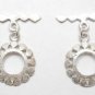 925 SILVER Plated 23X18m UNIQUE SUN (2 Toggle Set) P272
