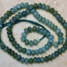 Wholesale Real Emerald 3.4mm (100 Precious Plain Rondelle Beads) 23 Carats
