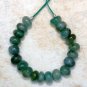 Real Emerald 3-4.5mm (20 Precious Plain Rondelle Beads) Select-A-Size