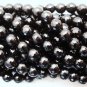 ISRAEL NATURAL BLACK ONYX "6 MM" FACETED ROUND 15" A++