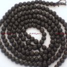 Elegant 2.5mm / 4mm Round Blackstone Gemstone Beads 14.5" Select-A-Size