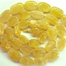 GORGEOUS YELLOW AVENTURINE 12mm OVAL Gemstones 14.5"