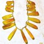 Golden Yellow CHALCEDONY 18-35mm (15 Pcs Faceted Elongated Drops) Select-A-Size