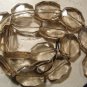 JUMBO SMOKY TOPAZ 19-23x17mm FACETED Nuggets 14" 85gms