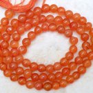 Natural 4.5mm/5.5mm Round CARNELIAN Loose Gemstone Beads Strand Pick-A-Size