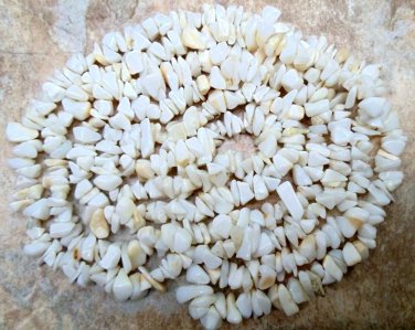 Elegant and Shiny OPAL 4-6mm Gemstone Chips 35" Str