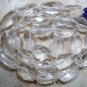 WHOLESALE JUMBO 20-28MM FACETED CRYSTAL Nugget 15" 140G