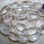WHOLESALE JUMBO 20-28MM FACETED CRYSTAL Nugget 15" 140G