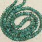WHOLESALE EMERALD 3-6mm Faceted Rondell 16.5"str 63Ctw