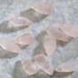Rose Quartz 12x6mm (25 Sidedrill Faceted Drops) 54 Ct